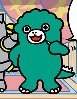 小哥斯拉的四格