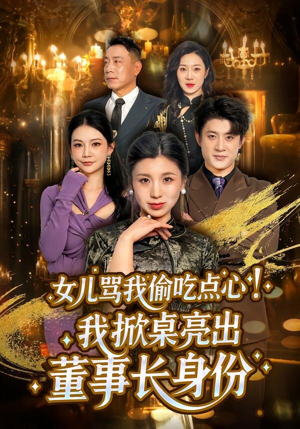 女儿骂我偷吃点心，我掀桌亮出董事长身份